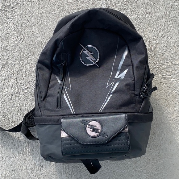 Spencer's Other - The Flash “Zoom” Backpack + Wallet Bundle